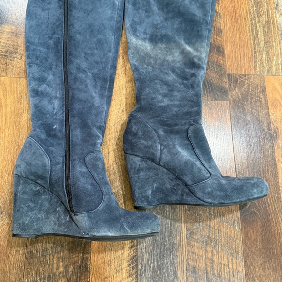 Born Crown Olana Over the Knee Leather Suede Boots - Picture 8 of 8